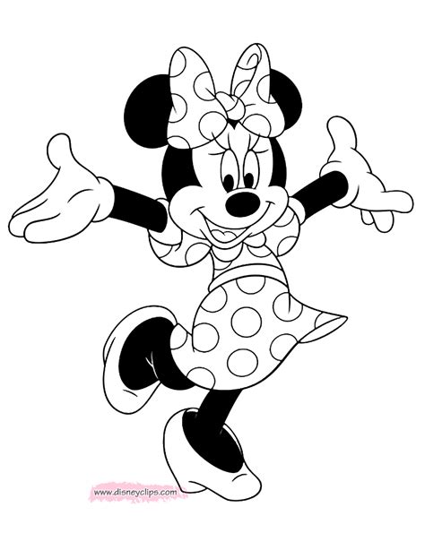 Benefits of Minnie Mouse coloring pages