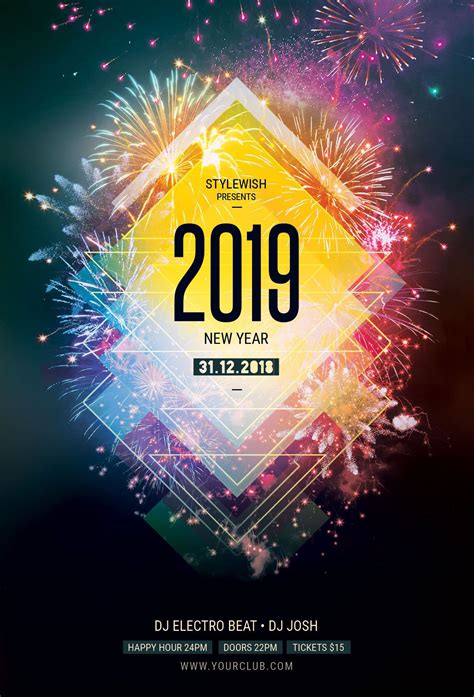 Benefits of New Year Flyer Templates