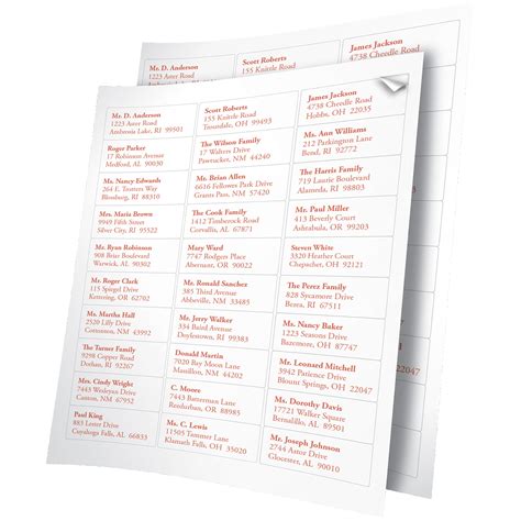 Benefits of Office Depot Mailing Labels Templates