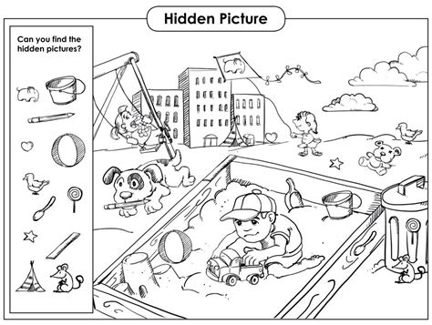 Benefits of Printable Hidden Object Games