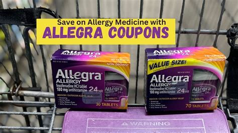 Benefits of Using Allegra Coupons Image