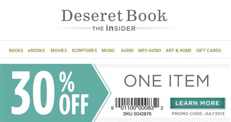 Benefits of Using Deseret Book Coupons