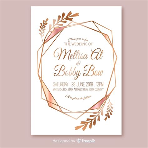 Benefits of Using Rose Gold Invitation Templates