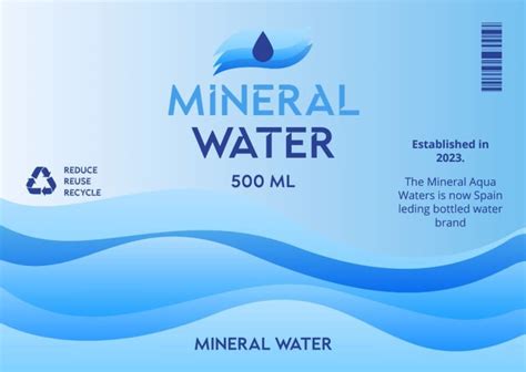 Benefits of Using Water Label Templates