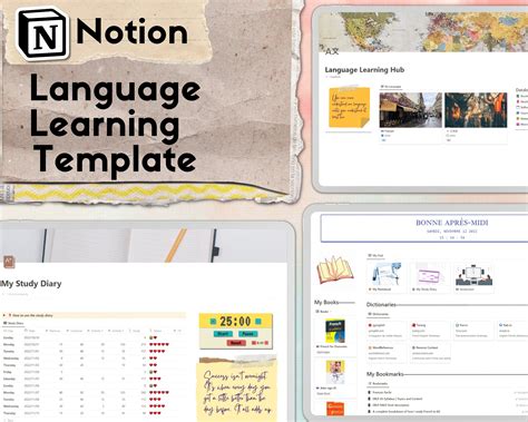 Benefits of Using a Notion Language Learning Template