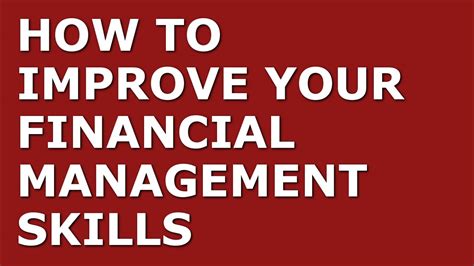 Best Practices for Financial Management