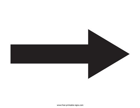 Best Practices for Printable Arrow Signs