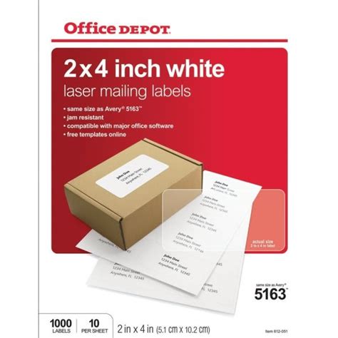 Best Practices for Using Office Depot Label Templates