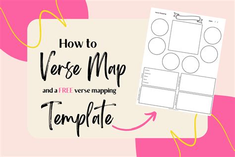 Bible Verse Mapping Template Printable Style