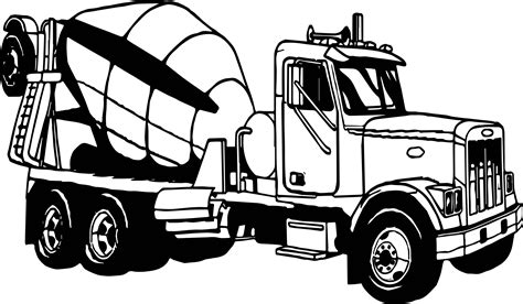 Big Truck Coloring Pages Printable