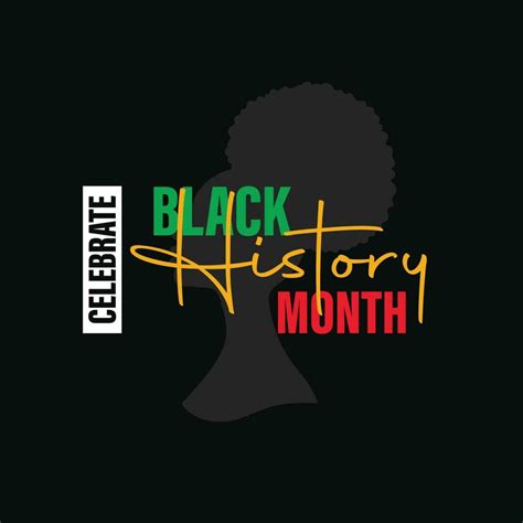 Black History Month Slide Template Design Ideas