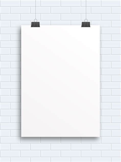 Description of Blank Poster Template 1