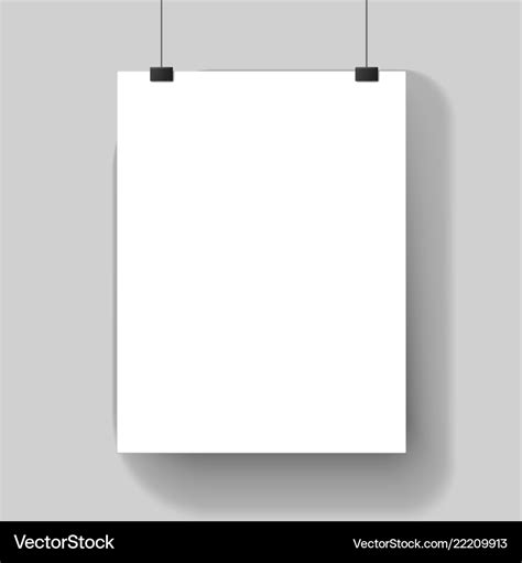 Description of Blank Poster Template 3