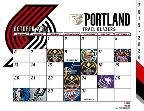 Blazers Schedule Tips Image 9