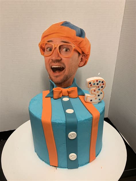 Blippi Birthday Cake