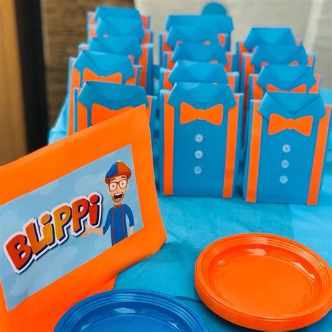 Blippi Party Favors