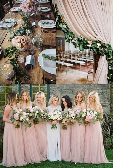 Blush Wedding Color Scheme