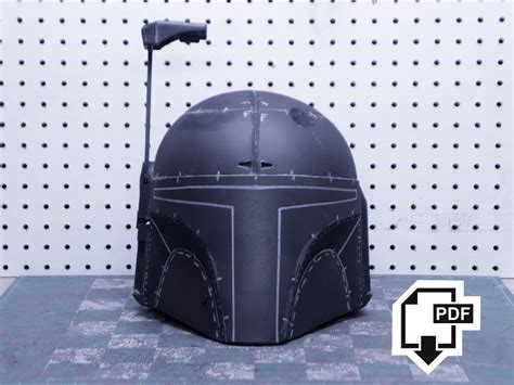 Boba Fett Helmet Template Download