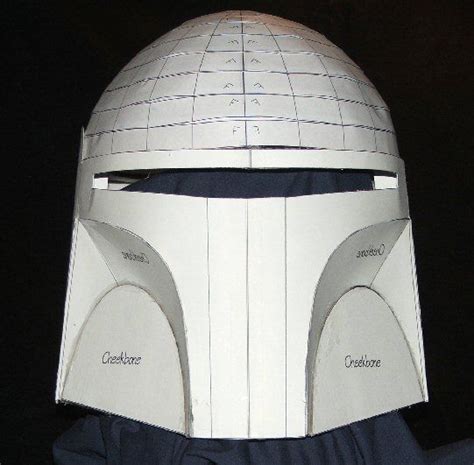 Boba Fett Helmet Template