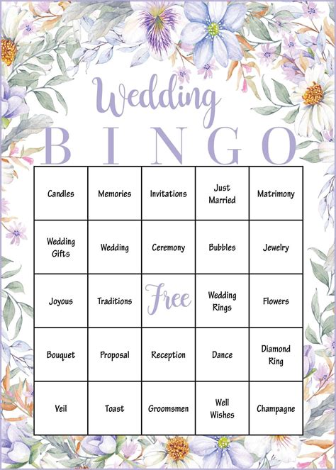 Bridal Bingo Introduction