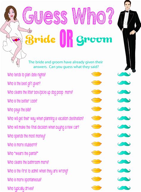 Bridal Shower Games 10