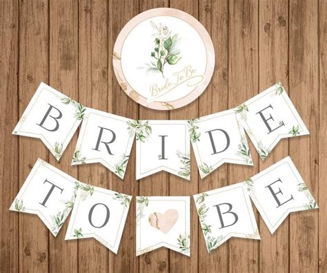 Bridal Shower Printables Banners