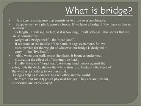 Introduction to Bridges