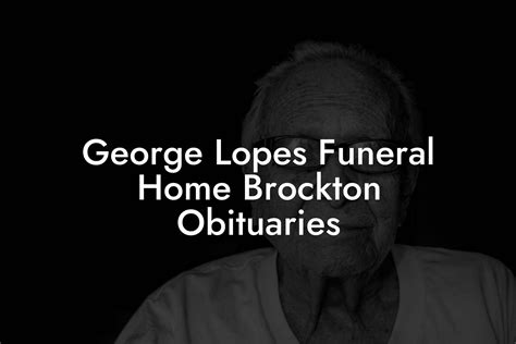 Brockton Obituaries