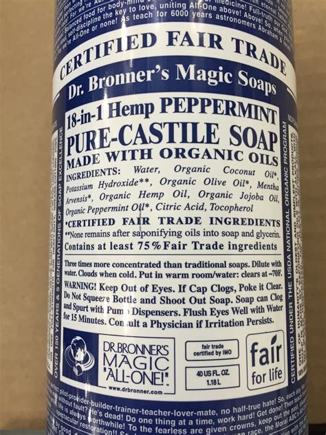 Bronner's Product Line