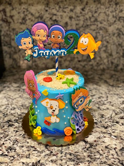 Bubble Guppies Cake Tops Decoration Ideas