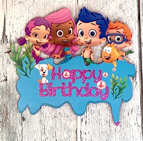 Bubble Guppies Cake Tops Gift Ideas