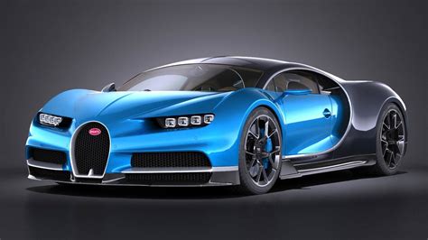 Bugatti Chiron 3D Models