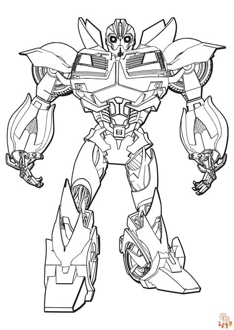 Bumblebee Coloring Pages Image 1