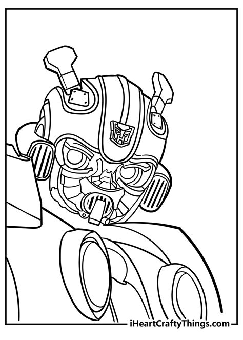 Bumblebee Coloring Pages Image 10