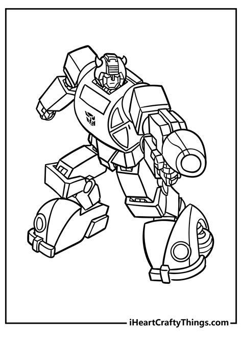 Bumblebee Coloring Pages Image 3