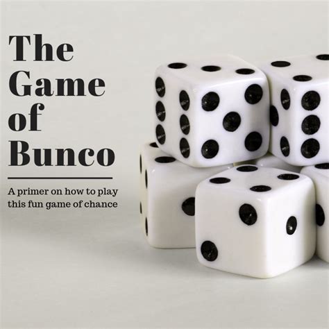 Bunco Final Thoughts