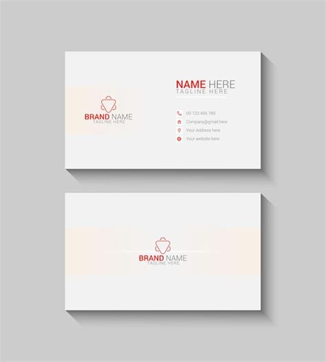 Business Card Template Design