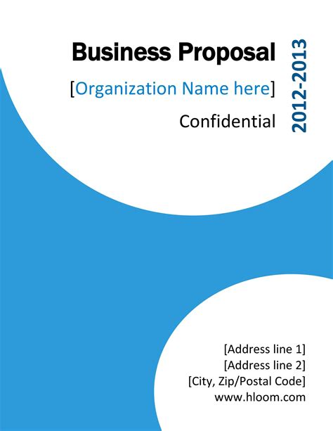 Description of Business Proposal Example