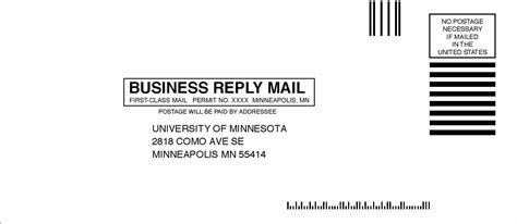 Description of Business Reply Mail Example 5