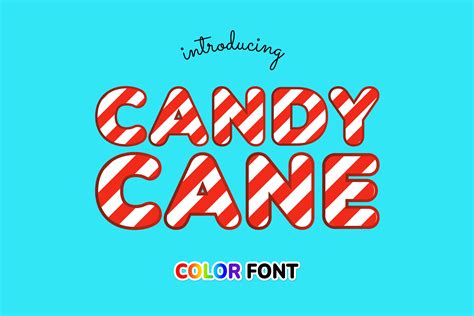 Candy Cane Font