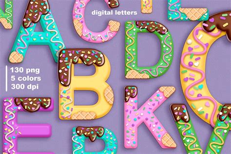 Candyland Alphabet Print 1