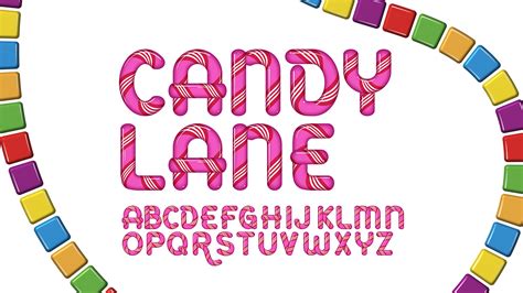 Candyland Font Examples