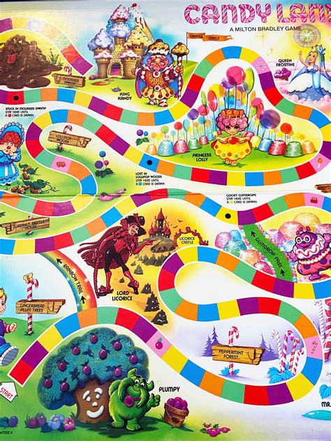 Candyland Game Pieces