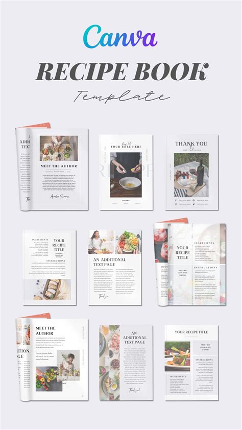 Canva Recipe Book Template