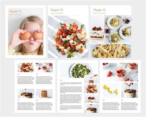 Canva Recipe Book Template Features