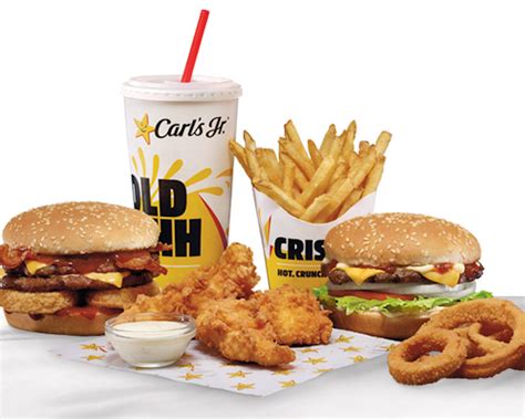 Carls Jr Meals