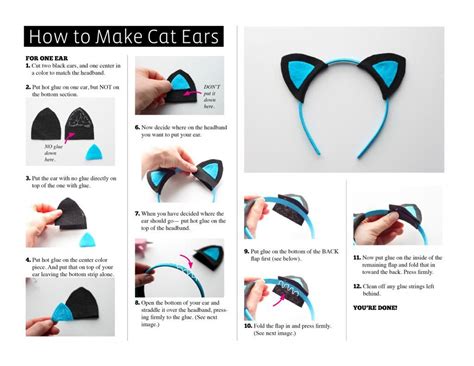 Cat Ear Headband Guide