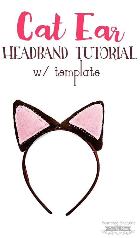 Cat Ear Headband Instructions