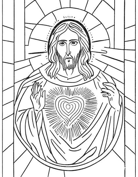 Catholic Coloring Pages Image 10