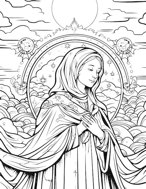 Catholic Coloring Pages Image 7